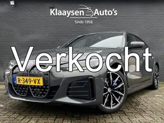 BMW i4 eDrive40 340 pk 84 kWh M-Sport SOH 94.48% | 1e eigenaar | dealer onderhouden | trekhaak | sch