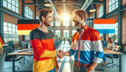 Zakendoen in Duitsland? kantoorruimte - postservice