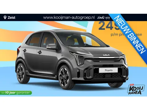 Kia Picanto 1.0 GDi DynamicLine Voorjaars actie "KIA PRIVATE LEASE NU €. 279,= per maand * vraag naa