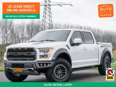 Ford Raptor 3.5 V6 Ecoboost 460pk SuperCrew 5 Persoons, Bang Olufsen, Panoramadak, Sport Vering, 360