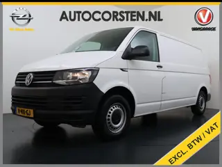 Volkswagen Transporter 2.0TDI L2H1 150pk Ecc Trekhaak Cruise-Control Verwarmde-Voorruit EURO6 Kasten