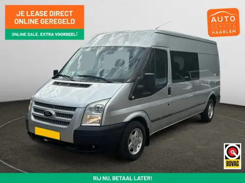 Ford Transit 300L 2.2 TDCI- Dubbele Cabine, 5 Pers, Bluetooth Audio, Mf Stuur, Cruise, Clima
