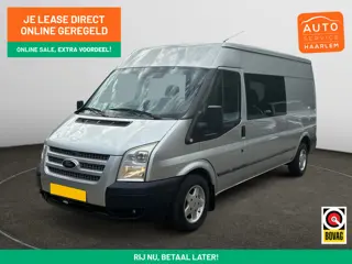 Ford Transit 300L 2.2 TDCI- Dubbele Cabine, 5 Pers, Bluetooth Audio, Mf Stuur, Cruise, Clima