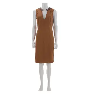 Gucci - Cotton V-Neck Jurk