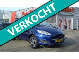 Ford Fiesta 1.0 EcoBoost Titanium Airco, PDC, Cruise control, Bluetooth, Navigatie. All-in prijs.