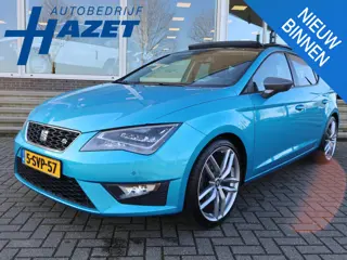 SEAT Leon 1.4 TSI FR 140 PK BUSINESS *ALOR BLUE* + 19 INCH | PANORAMA | CRUISE | CLIMATE CONTROL