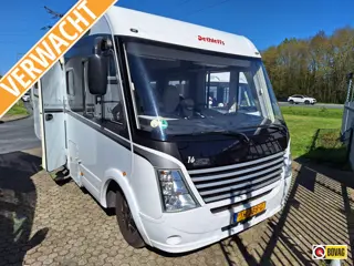 Dethleffs Sixteen 7150 EB LAGE ENKELE BEDDEN+HEFBED