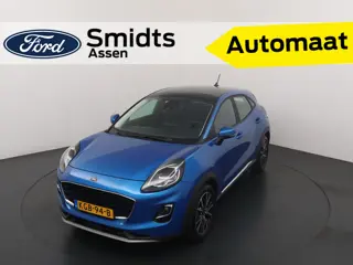 Ford Puma EcoBoost Hybrid 125pk Titanium | Trekhaak | Pano | Elek achterklep | Winterpack | Adapt. C