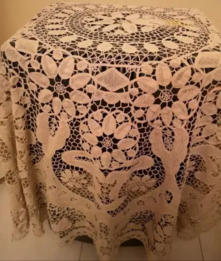 Tafelkleed - Burano-kant
