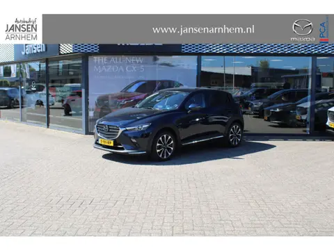 Mazda CX-3 2.0 SkyActiv-G 120 GT-M , Automaat, Trekhaak, Adap.Cruise, Half Leder, Bose, Navi, Apple 