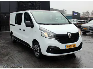 Renault Trafic 1.6 dCi T29 L2H1 Comfort Bj '16 Dubbele Cabine 6 pers