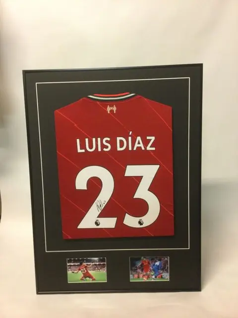 Liverpool - British League - Luis Diaz - Jersey(s)
