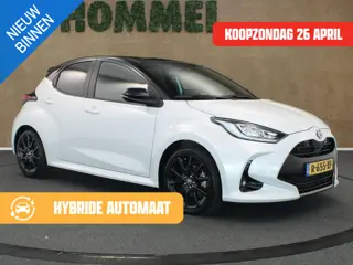 Toyota Yaris 1.5 Hybrid Bi-Tone - 100% ONDERHOUDEN! - NAVIGATIE - STOELVERWARMING - KEYLESS ENTRY & 
