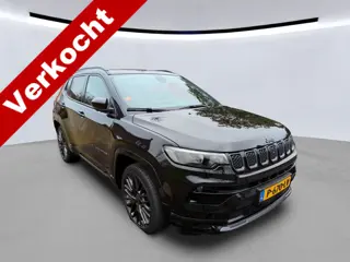 Jeep Compass 1.3T S, AUTOMAAT leer, pano, Apple, 360° camera, elektr. stoel. NL-dealerauto,