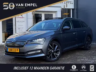 Skoda Superb Combi 1.4 TSI iV Sportline Business | 218 PK | Pano | Trekhaak | Camera | Stoelverarmin