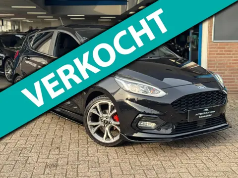 Ford FIESTA 1.0 EcoBoost ST-Line 2019 Zwart NAVI CLIMA NAP!