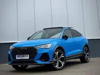 Audi Q3 Sportback 45 TFSI e Hybrid 3x S-Line Black Edition.