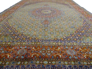 Moud met Zijde - Cleaned Carpet - 350 cm - 250 cm