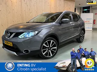 Nissan Qashqai 1.2 Tekna PANORAMADAK LEER+STOELVERW. NAVI TREKHAAK