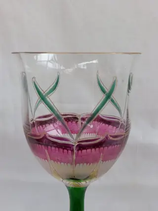 Theresienthaler Krystalglasfabrik - Jugendstil art nouveau