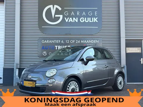 Fiat 500 1.2 Lounge 69PK Panodak,Airco,ElektrRamen+Spiegels,Isofix,Bluetooth,Multi-Stuur,Radio/Cd-Sp