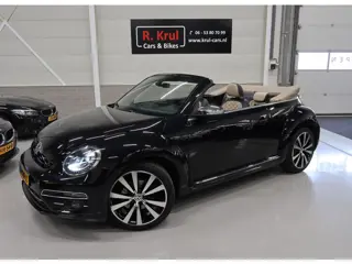 Volkswagen Beetle Cabriolet 1.4 TSI Exclusive Leer 19 inch Sportvelgen Xenon Fender Navigatie Camera