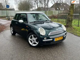 Mini Mini 1.6 Cooper Chili| NIEUWE KOPPELING|LEDER|PANO|BRITISH GREEN | TOP UITVOERING! | APK 12-202
