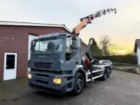 Iveco Stralis 270 / 6X2 / Palfinger PK16502 -E5 / PALIFT Haak / Euro3