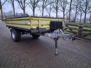 Fliegl 5 ton 3 zijdige kipper/bakkenwagen (bj 2010)