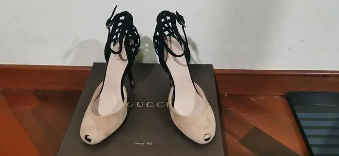 Gucci - Peeptoes - Maat: Schoenen / EU 39