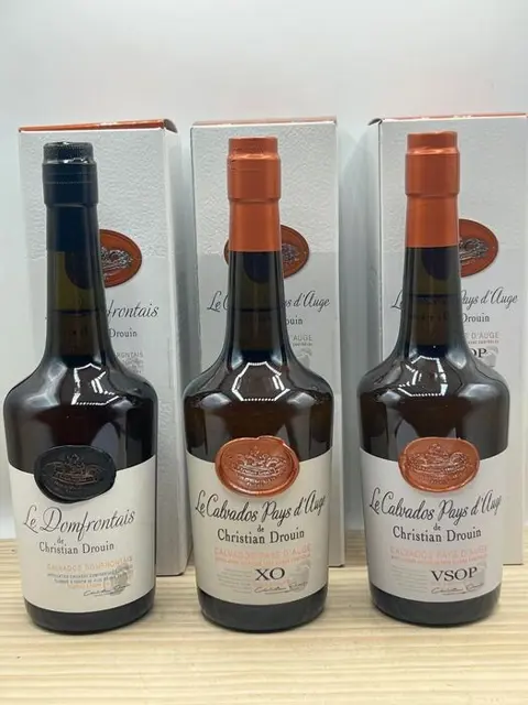 Christian Drouin - Domfrontais, VSOP &amp; XO - 70cl - 3