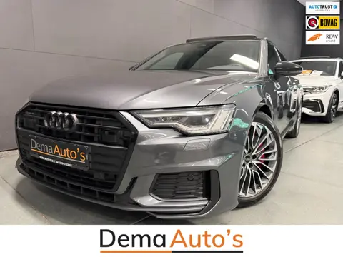 Audi A6 Avant 55 TFSI e-quattro 3X S-LINE BLACK-LINE SOH-TEST/PANO/B&O/SFEERVERL/M-STOELEN/NAVI/DAB/
