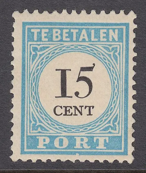 Nederland 1881 - Portzegel - NVPH P9