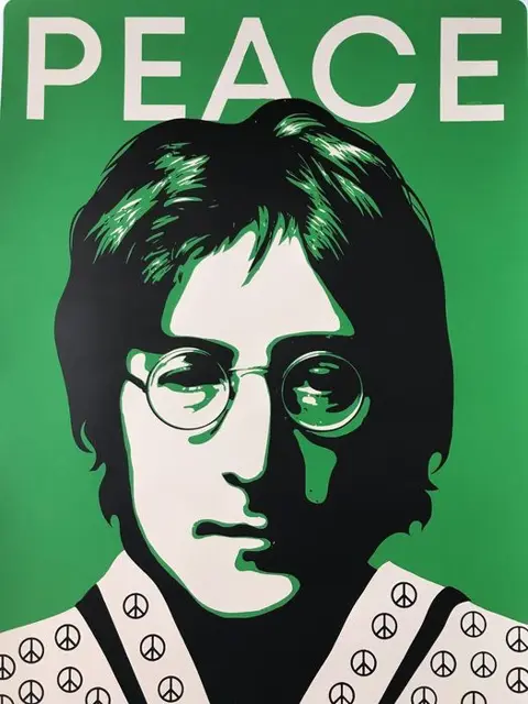 Reinaldo Cabañas(1960). - John Lennon &amp; Peace. Serie