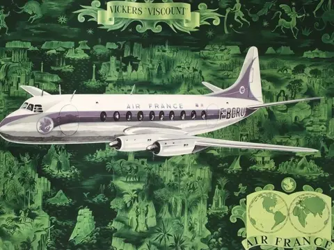 Lucien Boucher - Air France Bréguet Vickers "Viscount" (70