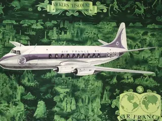 Lucien Boucher - Air France Bréguet Vickers "Viscount" (70