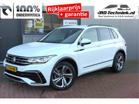 Volkswagen Tiguan 1.5 TSI 150pk DSG 2xR-Line Virtual Cockpit , Trekhaak, Camera , Navi , DAB+ , Carp