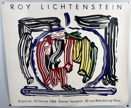 Roy Lichtenstein (after) - Daniel Templeton - 1983