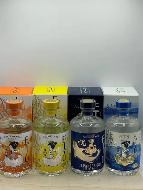Etsu Japanese Gin - Double Orange + Double Yuzu + Pacific