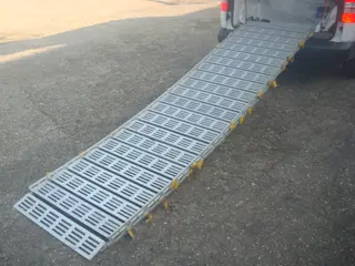 Oprijplaat Roll a Ramp oprolbaar