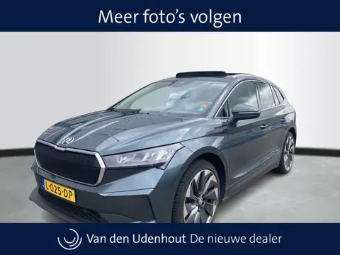 Škoda Enyaq iV 80 Sport / Panoramadak / Warmtepomp / Trekhaak