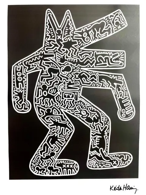 Keith Haring (after) - Dog - Jaren 2000