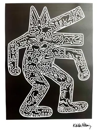 Keith Haring (after) - Dog - Jaren 2000