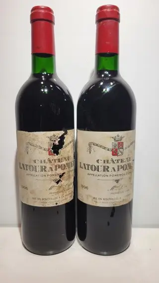 1996 Château Latour à Pomerol - Pomerol - 2 Flessen (0.75