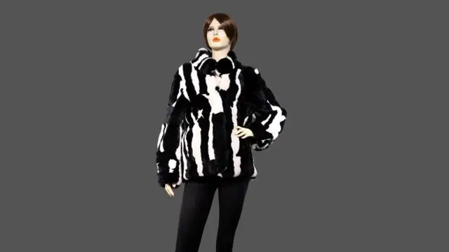 Artisan Furrier - Chinchilla Rex Jasje - Gemaakt in: