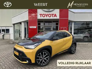 Toyota Aygo X Hybrid 115 GR Sport | Rijklaar | Apple Carplay - Android | Leer/Alcantara bekleding