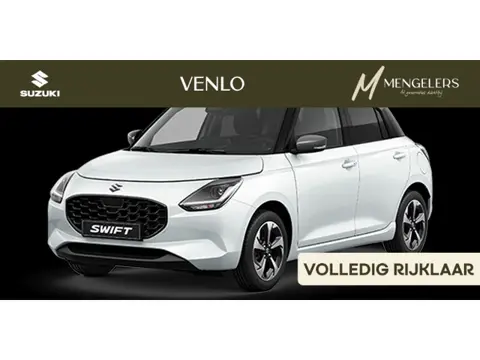 Suzuki Swift 1.2 Style Smart Hybrid CVT Automaat Rijklaar Nu met €1.600,- Mengelers Voordeel!