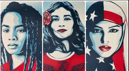 Shepard Fairey (OBEY) - We The People (3 litho's)