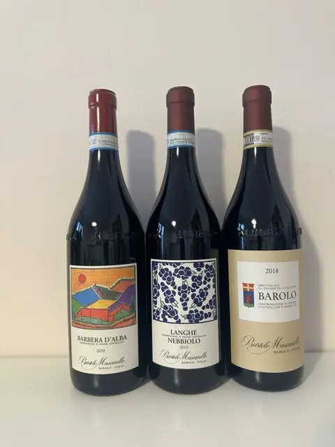 2018 Barolo, 2019 Nebbiolo &amp; 2020 Barbera, Bartolo