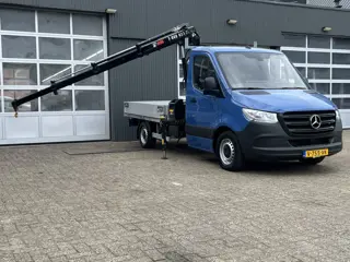 Mercedes-Benz Sprinter 311 2.2 CDI L2 Hiab 023T Laadkraan 20.000km 2-Persoons Open laadbak Pick-up E